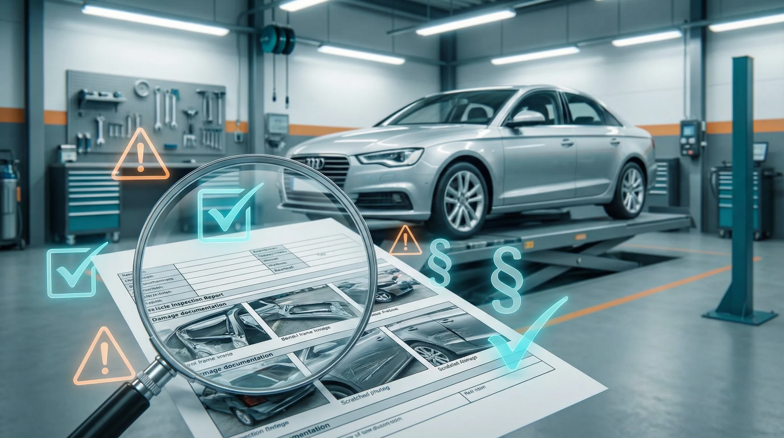 Case Study: Vermittlerhaftung bei Unfallfahrzeug 01